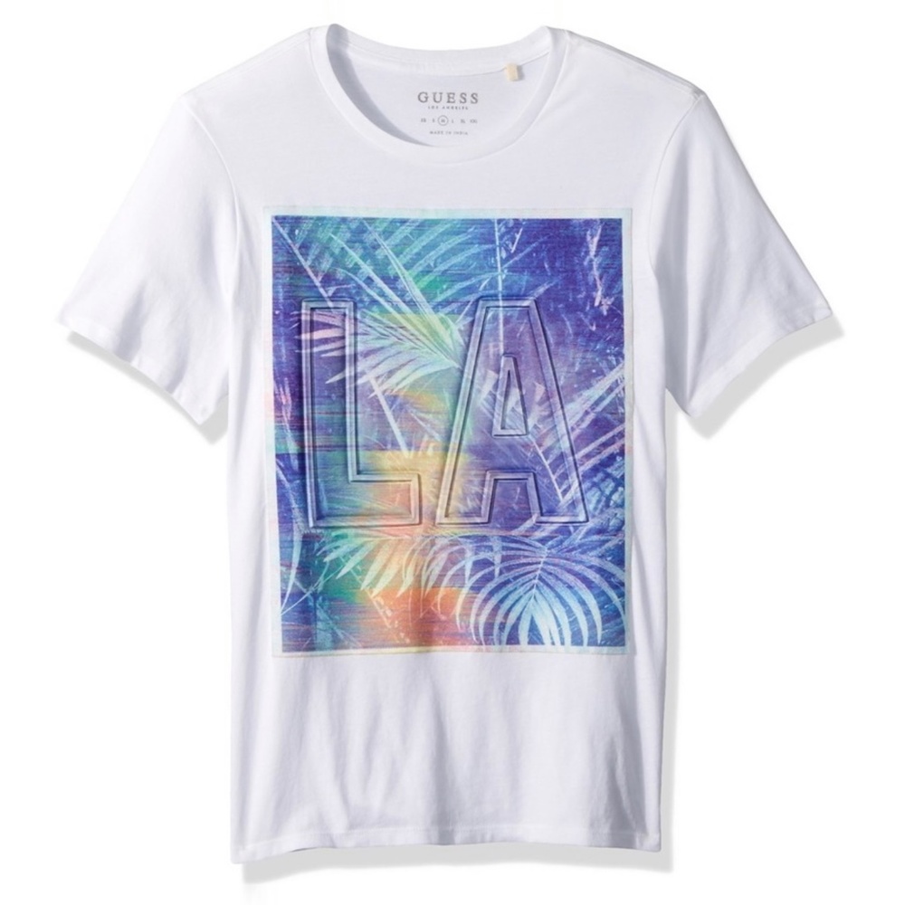 Guess | NWT LA CA PALMS Crew Neck Tee